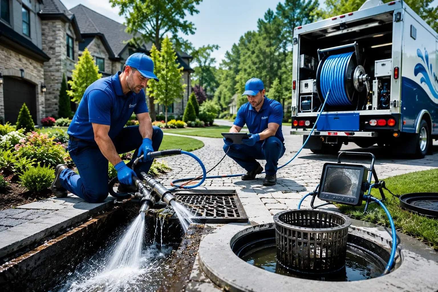 Local outdoor drain cleaning professionals in Carson, IA